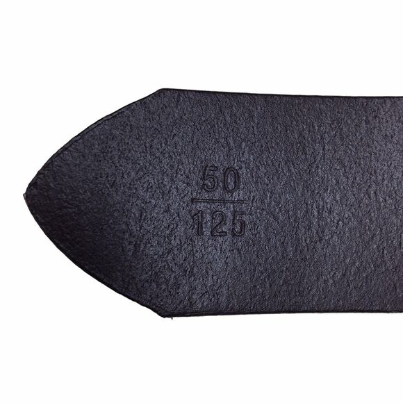 Locikeiy Belt Mens 50 Brown Smooth Genuine Leather Classic Core Preppy Dress NWT - Picture 3 of 8